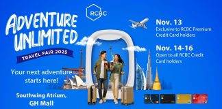 RCBC TRAVEL FAIR 2025: PREMIUM TRAVEL OFFERS AND AIRLINE DISCOUNTS AT GH MALL