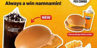 CELEBRATE EVERYDAY WINS WITH MCSAVERS SNACK & MATCH AT ONLY P59!