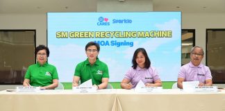 SM SUPERMALLS DEBUTS FIRST-EVER SPARKLO REVERSE VENDING MACHINES